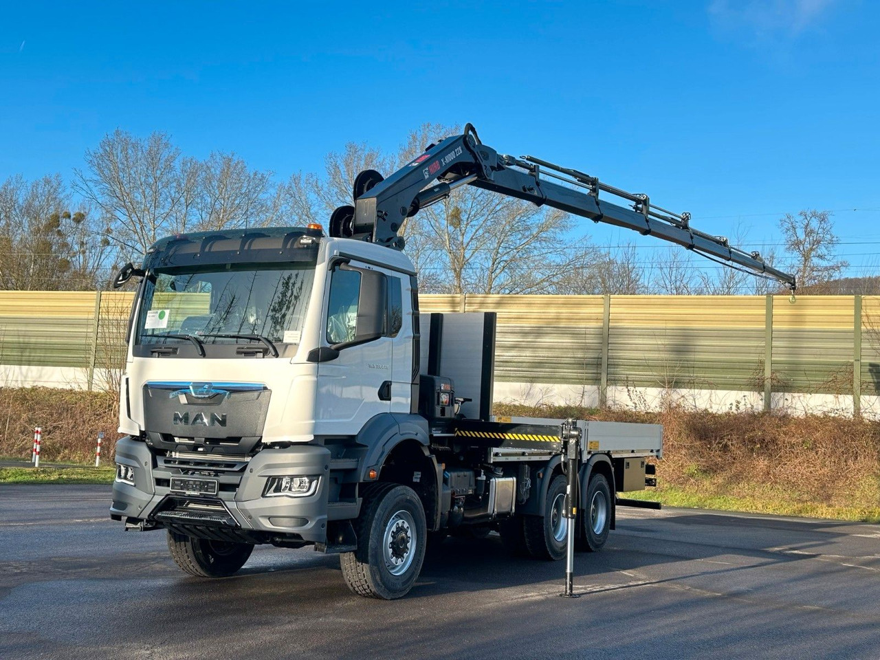 Camión grúa MAN TGS 33.440 6x6  Kran   HIAB 228-6: foto 13