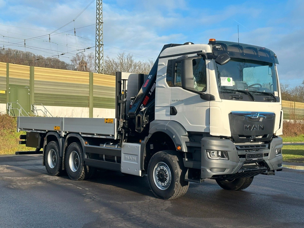 Camión grúa MAN TGS 33.440 6x6  Kran   HIAB 228-6: foto 9