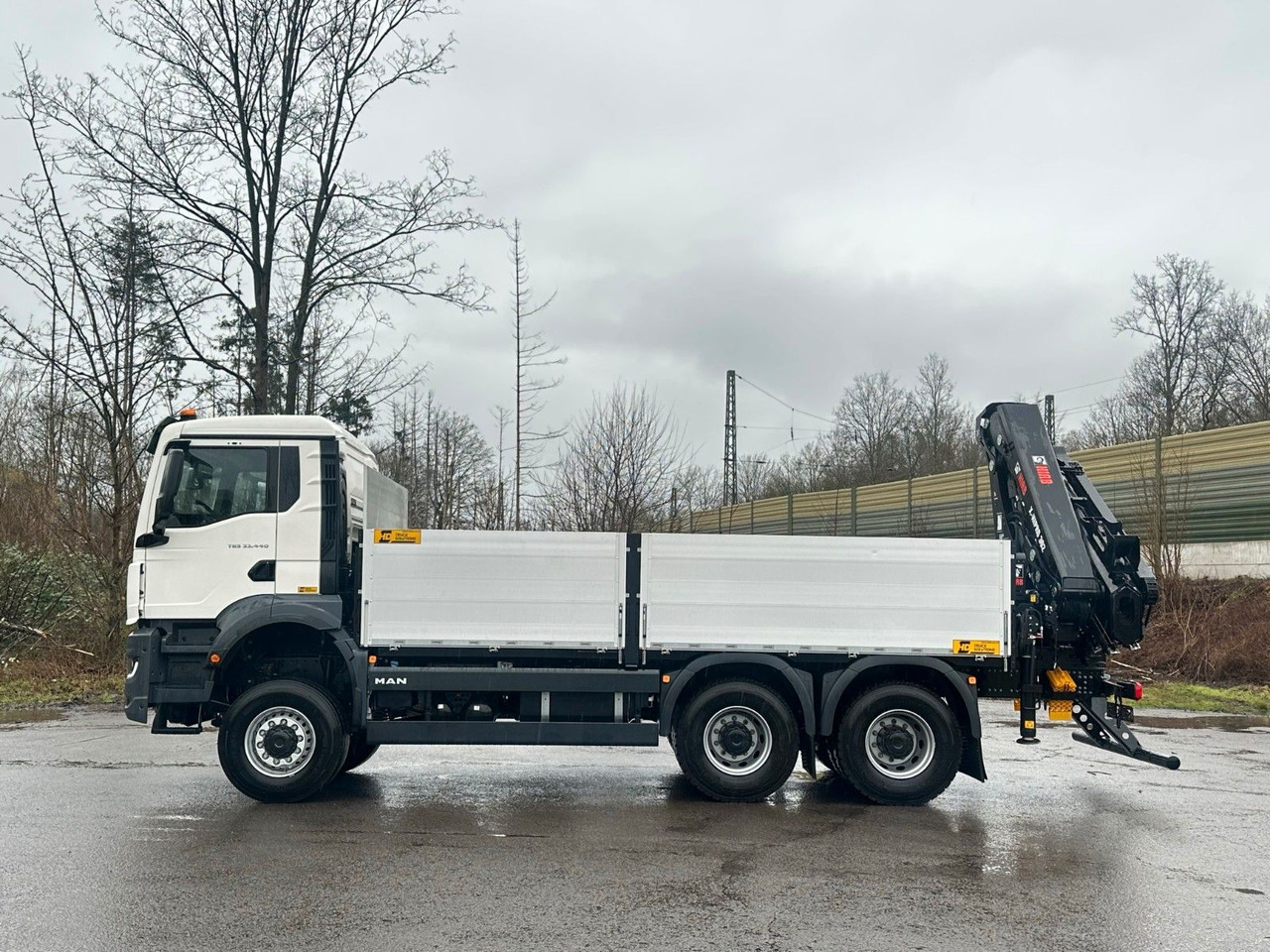 MAN TGS 33.440 6x6 Kran HIAB X-HiPro 302 E 6 - Camión grúa: foto 4 MAN TGS 33.440 6x6 Kran HIAB X-HiPro 302 E 6 - Camión grúa: foto 4