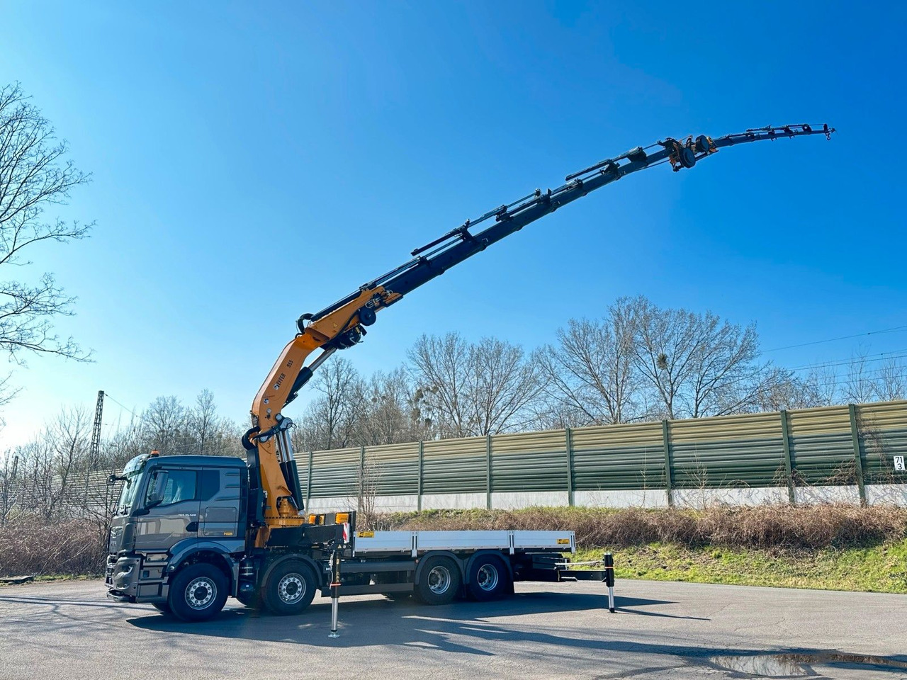 MAN TGS 35.520 8X4 TG 3 EFFER 955-8s +Jib 6sAUTOKRAN - Camión grúa: foto 3 MAN TGS 35.520 8X4 TG 3 EFFER 955-8s +Jib 6sAUTOKRAN - Camión grúa: foto 3