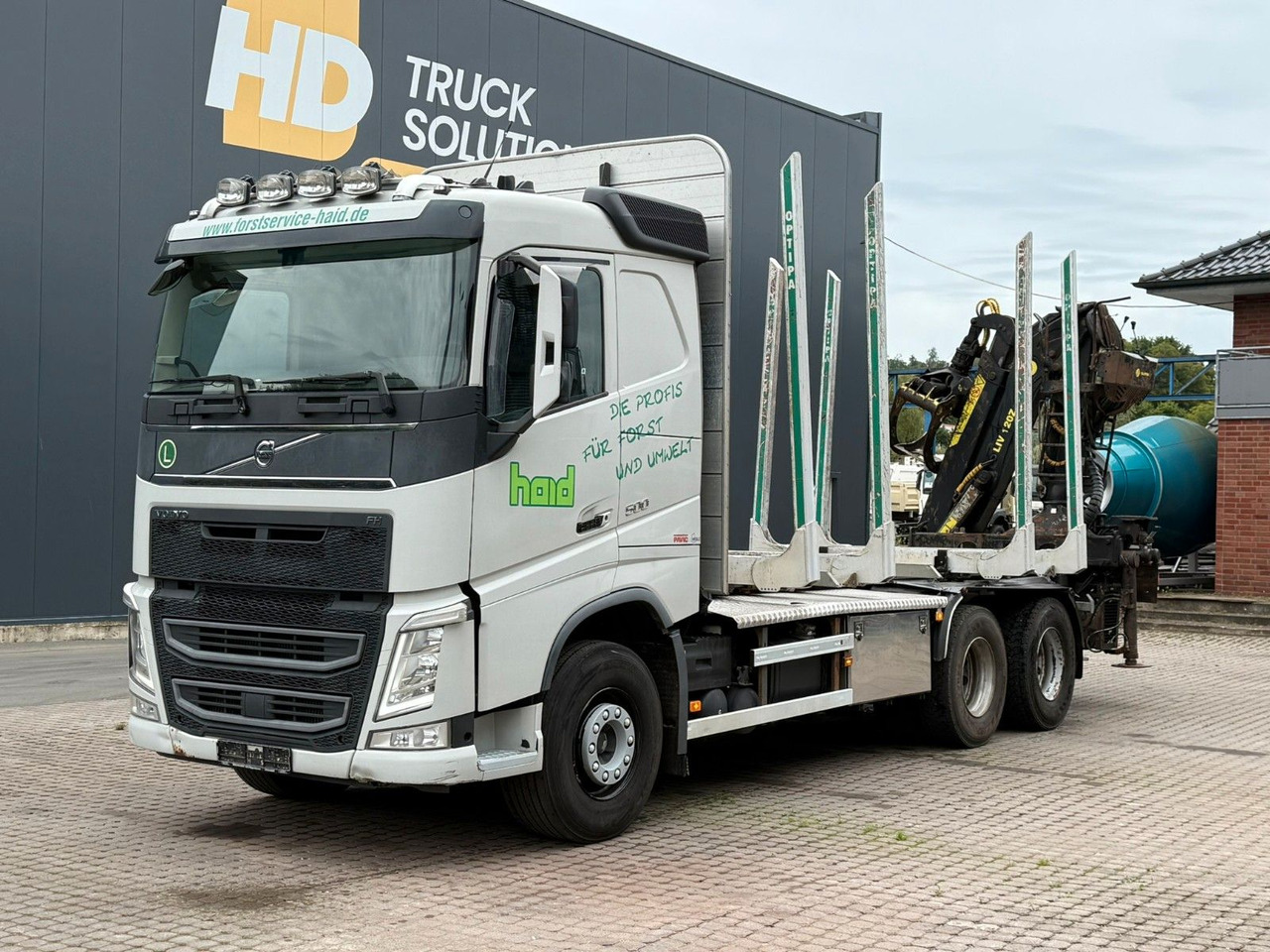 Volvo FH500 6X4 LIV 120 Z Kurzholz - Camión forestal: foto 1 Volvo FH500 6X4 LIV 120 Z Kurzholz - Camión forestal: foto 1