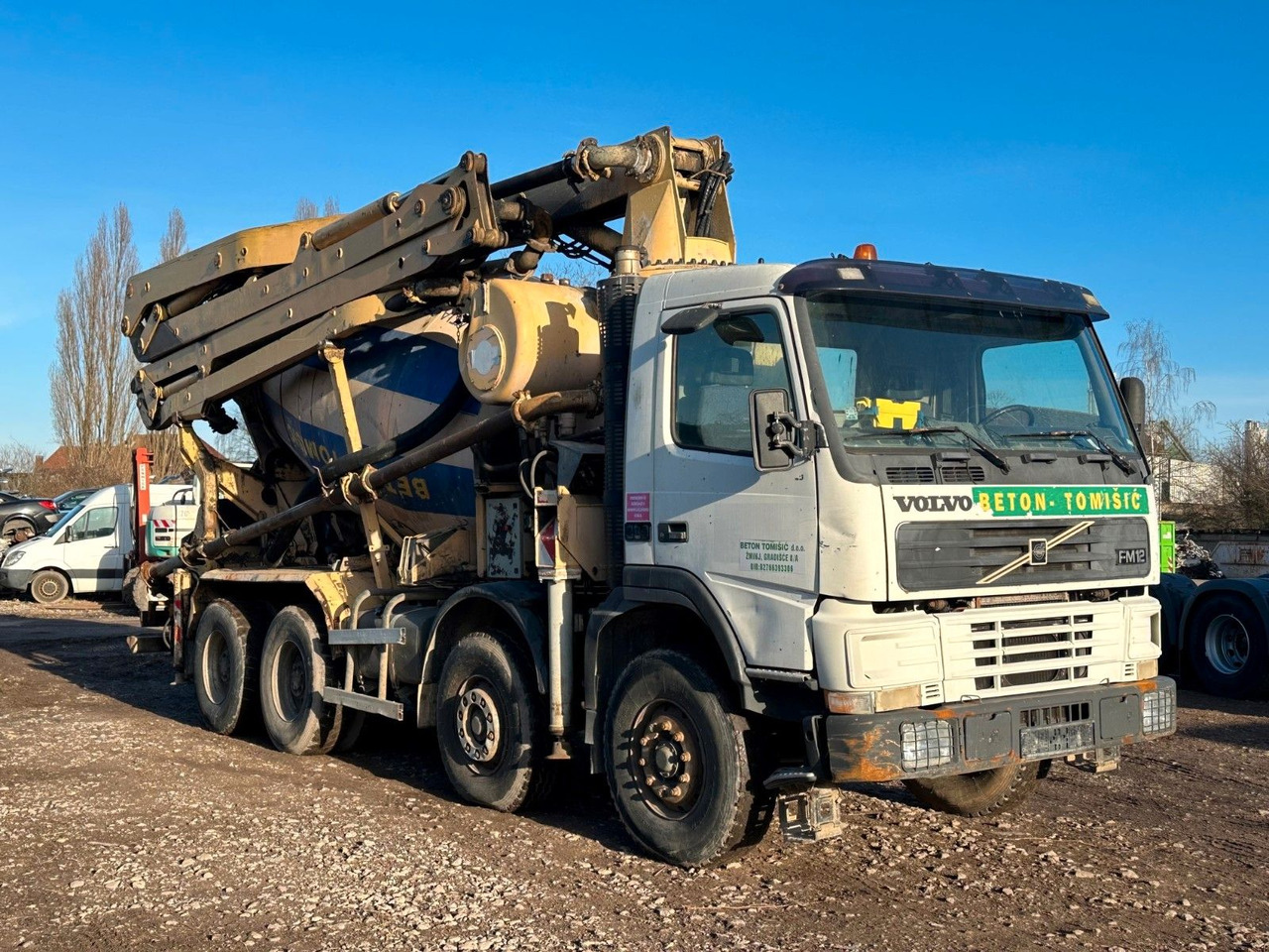 Volvo FM380 8X4 CIFA 28m Fahrmischer Pumpe - Bomba de hormigón: foto 1 Volvo FM380 8X4 CIFA 28m Fahrmischer Pumpe - Bomba de hormigón: foto 1