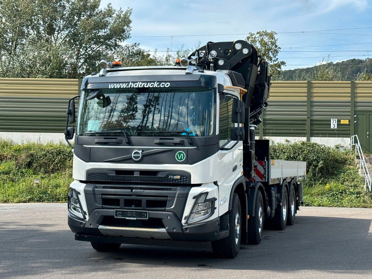 Volvo FMX 500 8x4 EFFER 955-8s + Jib 6s - Camión grúa: foto 2 Volvo FMX 500 8x4 EFFER 955-8s + Jib 6s - Camión grúa: foto 2