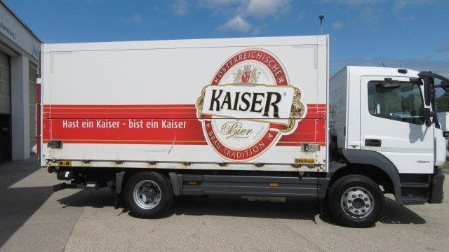 Mercedes-Benz Atego 1524L Getränkekoffer, LBW, Euro6 - Camión transporte de bebidas: foto 4 Mercedes-Benz Atego 1524L Getränkekoffer, LBW, Euro6 - Camión transporte de bebidas: foto 4