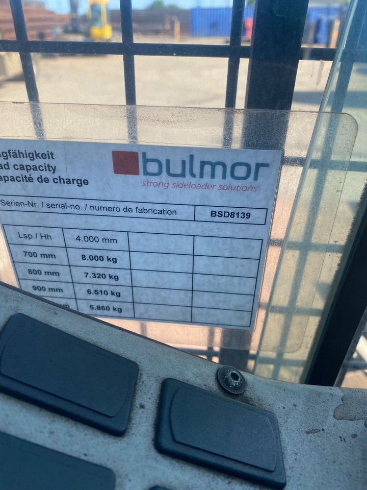 BULMOR DQ80 - Carretilla de carga lateral: foto 5 BULMOR DQ80 - Carretilla de carga lateral: foto 5