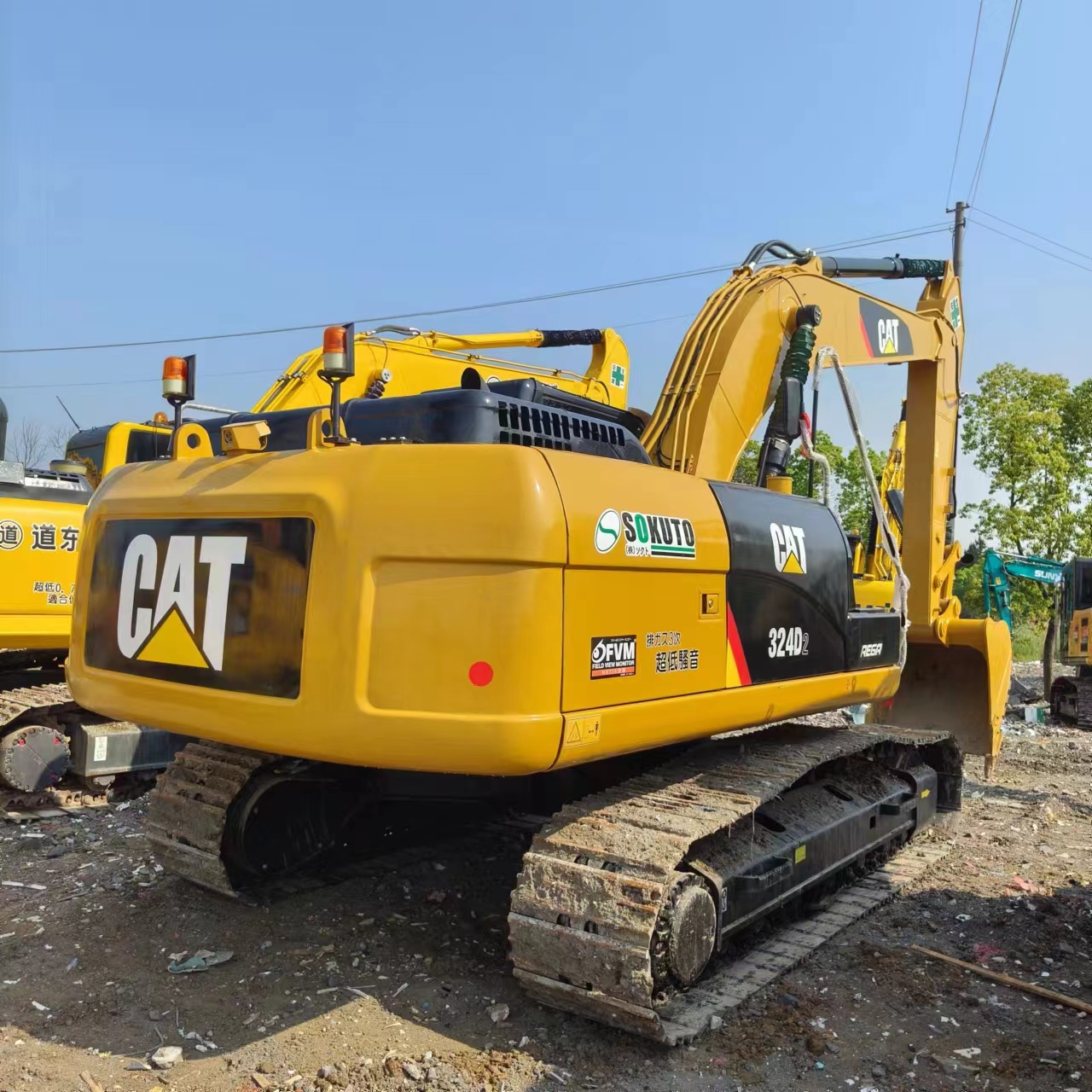 Excavadora de cadenas CATERPILLAR 324D: foto 10