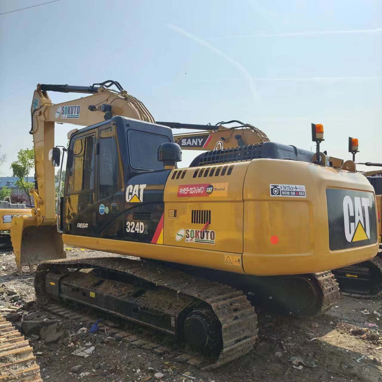Excavadora de cadenas CATERPILLAR 324D: foto 8
