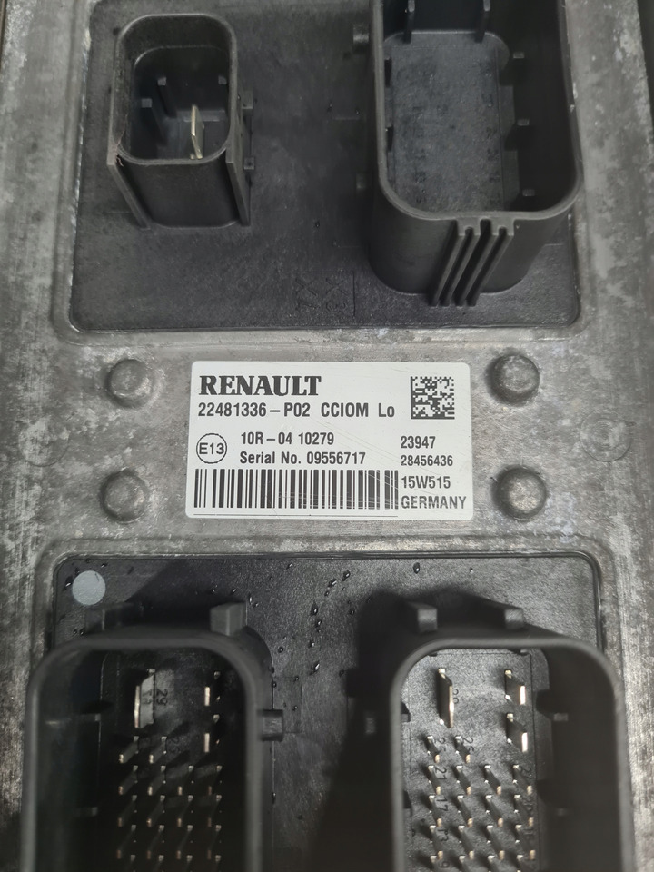 RENAULT STEROWNIK CCIOM RENAULT GAMA T C K RANGE 22481336 P02 - Sistema eléctrico para Camión: foto 3 RENAULT STEROWNIK CCIOM RENAULT GAMA T C K RANGE 22481336 P02 - Sistema eléctrico para Camión: foto 3