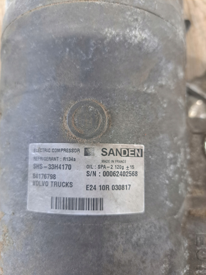 Compresor de aire acondicionado para Camión SANDEN SPRĘŻARKA KOMPRESOR KLIMATYZACJI VOLVO FH 4 FM 4 FMX: foto 7
