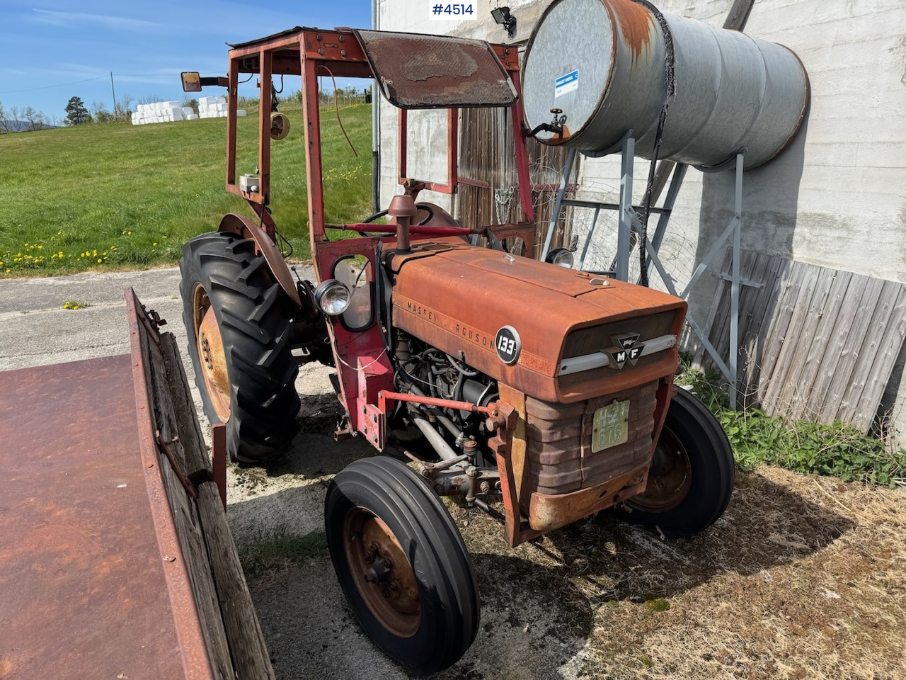 1968 Massey Ferguson 133 - Tractor: foto 1 1968 Massey Ferguson 133 - Tractor: foto 1