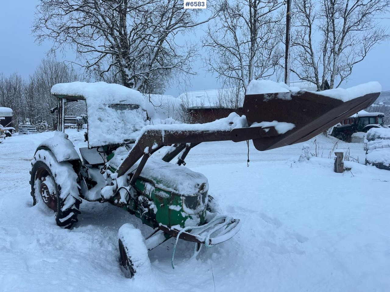 1969 Deutz D5005 tractor w/ front loader. Rep. object. - Tractor: foto 4 1969 Deutz D5005 tractor w/ front loader. Rep. object. - Tractor: foto 4