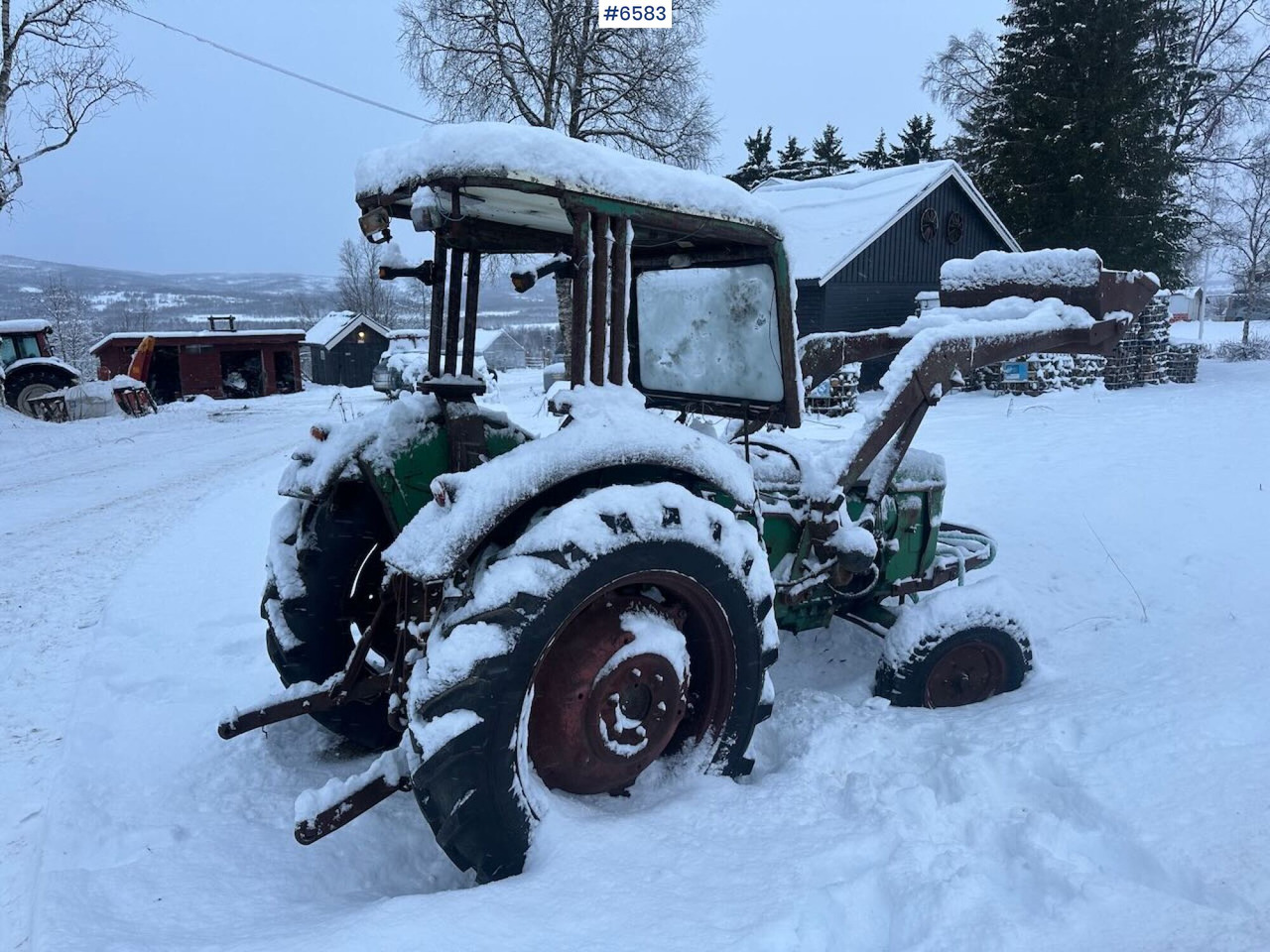 1969 Deutz D5005 tractor w/ front loader. Rep. object. - Tractor: foto 5 1969 Deutz D5005 tractor w/ front loader. Rep. object. - Tractor: foto 5