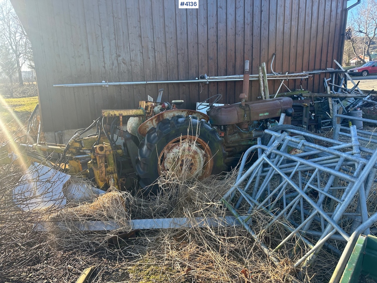 1971 FORD SUPER-DEXTA w/ Hymas 21 excavator and 2 buckets. - Tractor: foto 3 1971 FORD SUPER-DEXTA w/ Hymas 21 excavator and 2 buckets. - Tractor: foto 3