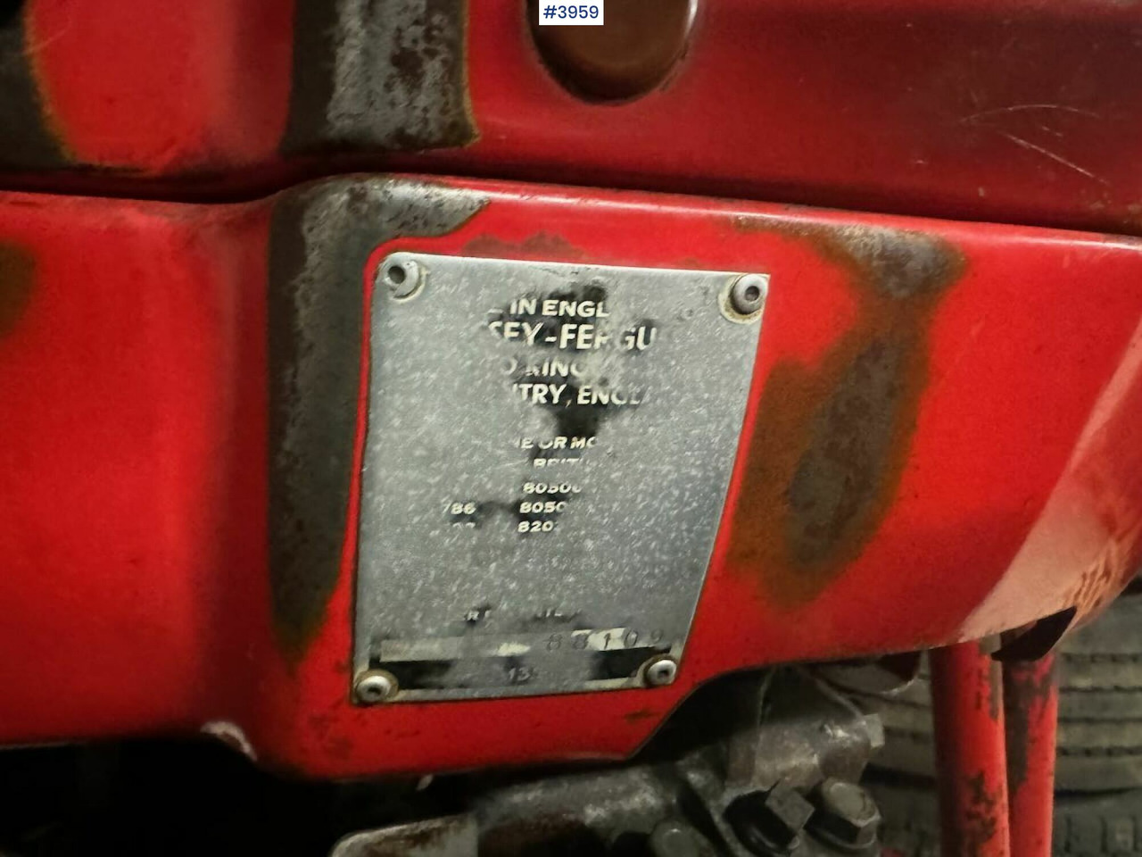 Tractor 1971 Massey Ferguson 135: foto 13