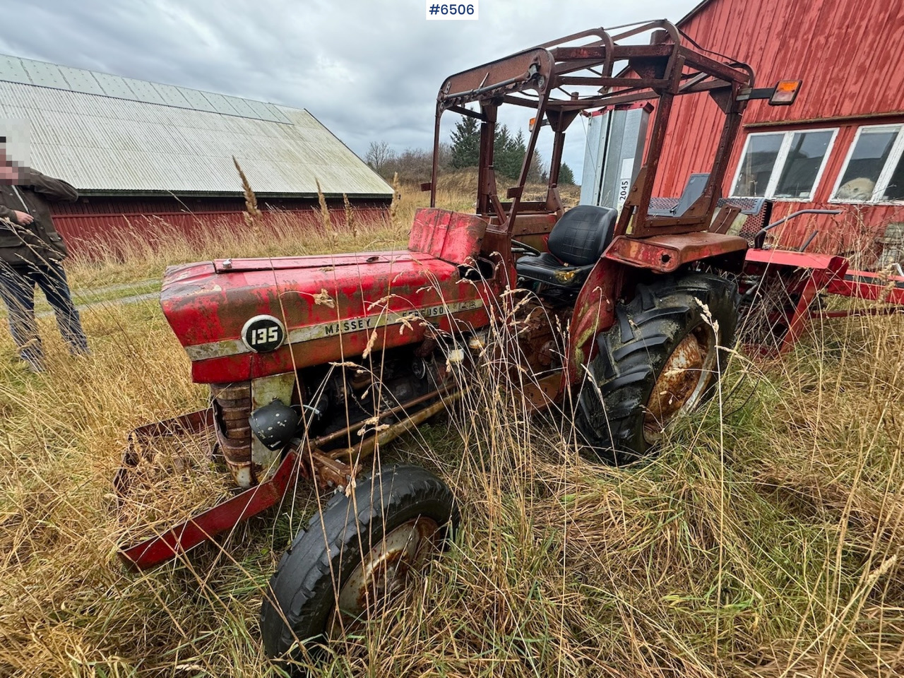 1971 Massey Ferguson 135 Tractor. Repair item - Tractor: foto 3 1971 Massey Ferguson 135 Tractor. Repair item - Tractor: foto 3