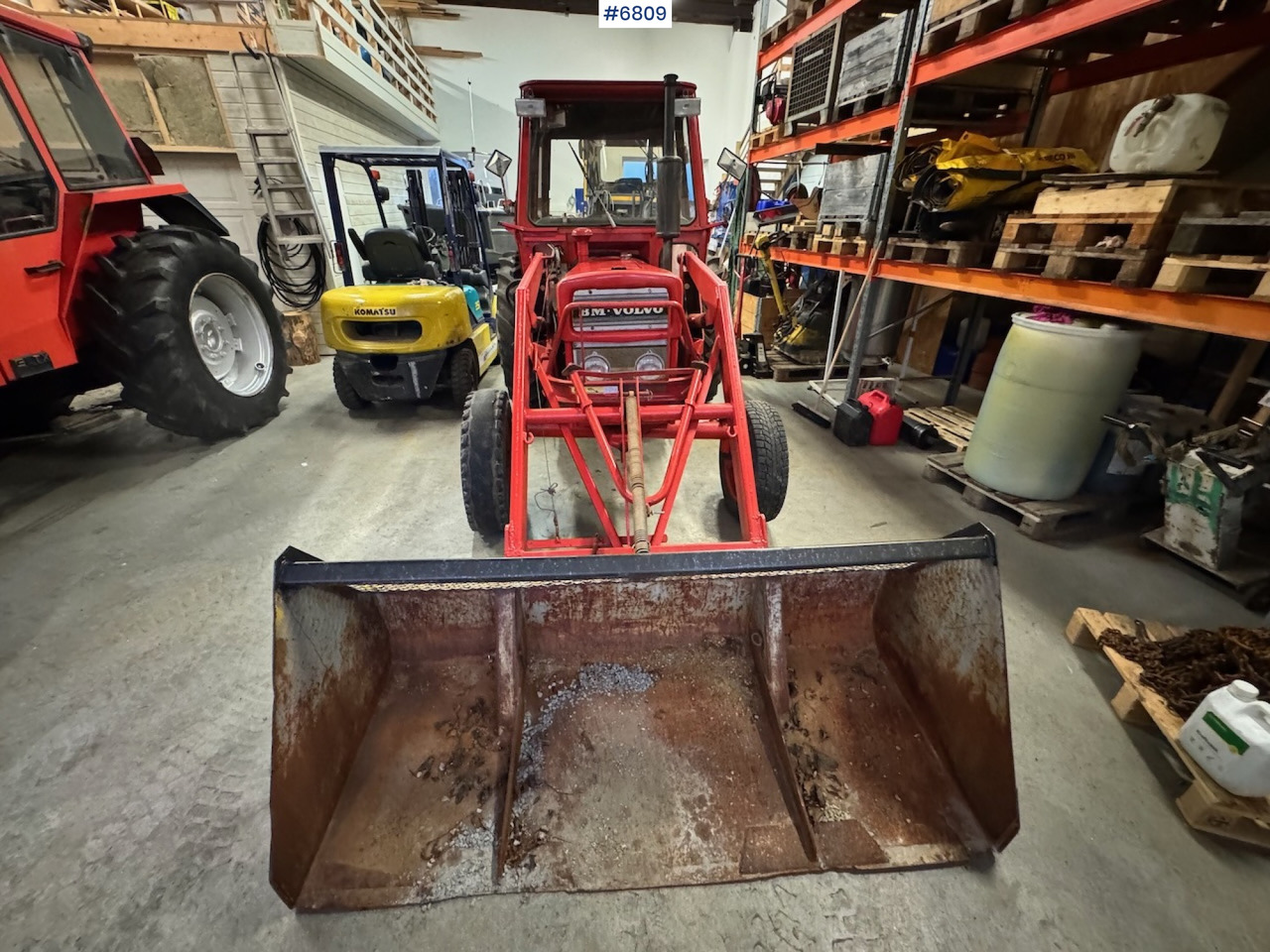 1973 Volvo BM 430 w/ front loader and some equipment. - Tractor: foto 3 1973 Volvo BM 430 w/ front loader and some equipment. - Tractor: foto 3