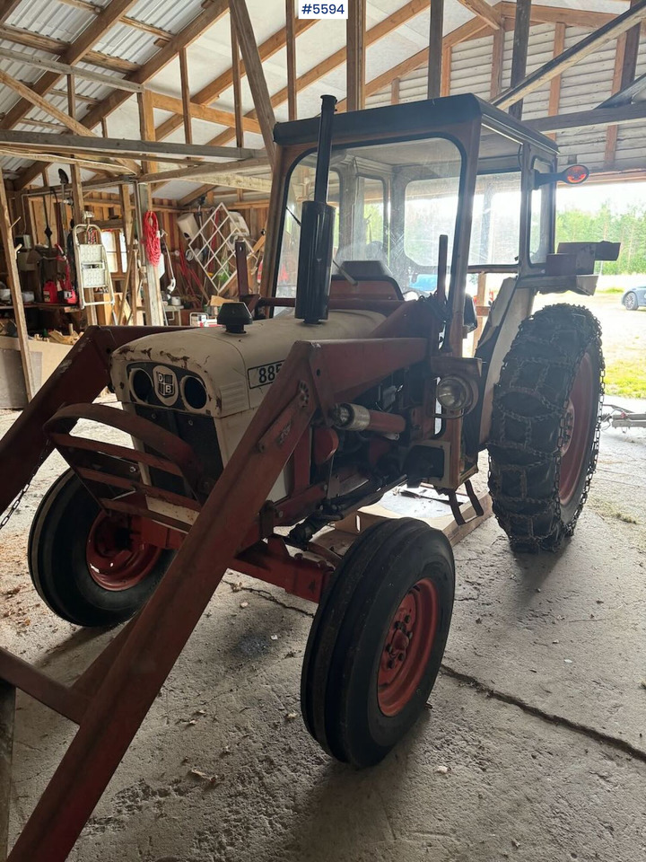 1974 David Brown 885 w/ loaders and chain. - Tractor: foto 1 1974 David Brown 885 w/ loaders and chain. - Tractor: foto 1