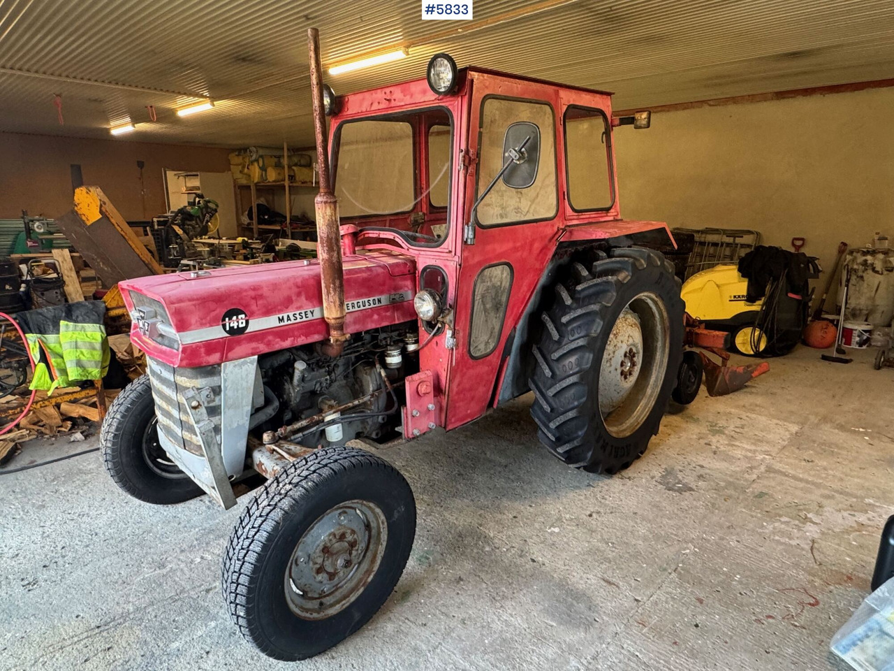 1974 Massey ferguson 148. SE VIDEO! - Tractor: foto 1 1974 Massey ferguson 148. SE VIDEO! - Tractor: foto 1