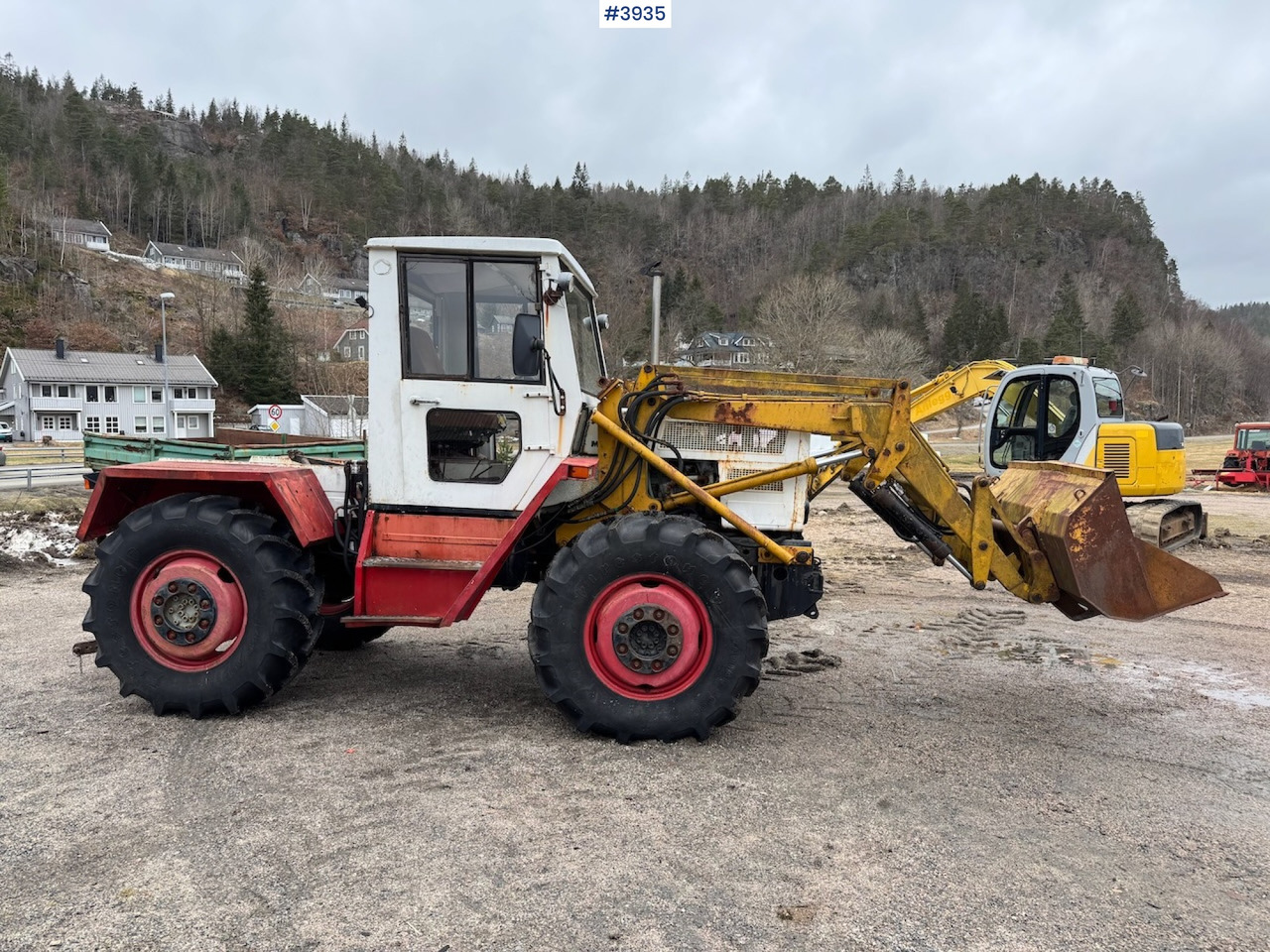 1977 MB Trac 800 Mercedes-Benz w/front loader - Tractor: foto 2 1977 MB Trac 800 Mercedes-Benz w/front loader - Tractor: foto 2