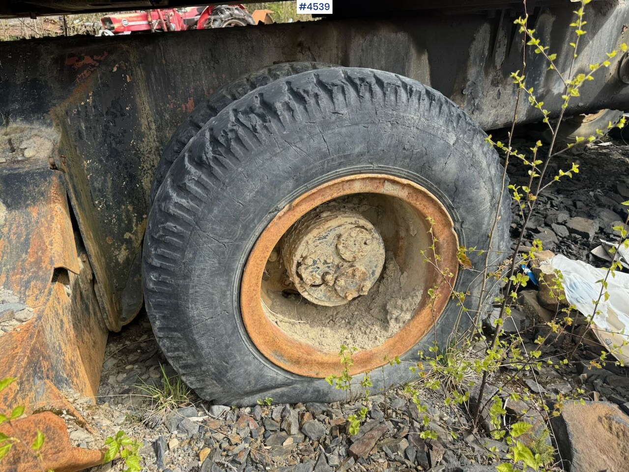 Excavadora 1979 Åkerman H9 Wheeled excavator w/ bucket. Repair object.: foto 17