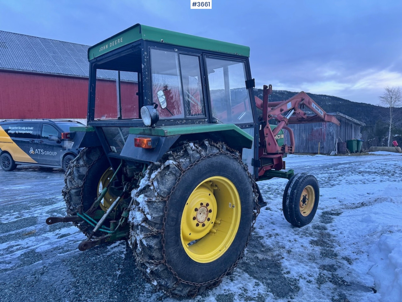 1980 John Deere 1140 Synchron w/ Front loader and bucket - Tractor: foto 5 1980 John Deere 1140 Synchron w/ Front loader and bucket - Tractor: foto 5