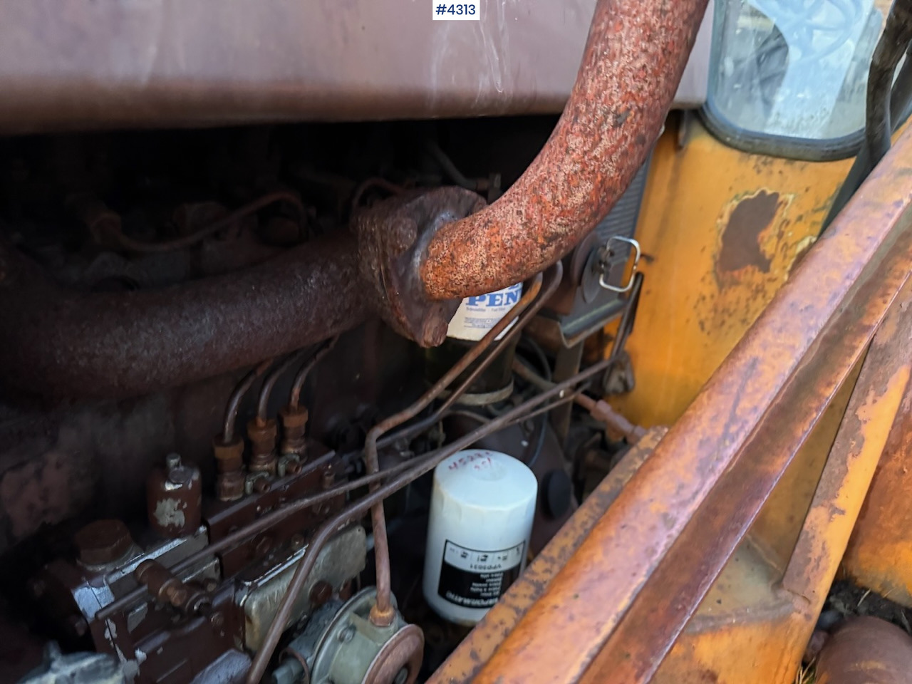 Tractor 1980 Valmet 602 m/ frontlaster: foto 19