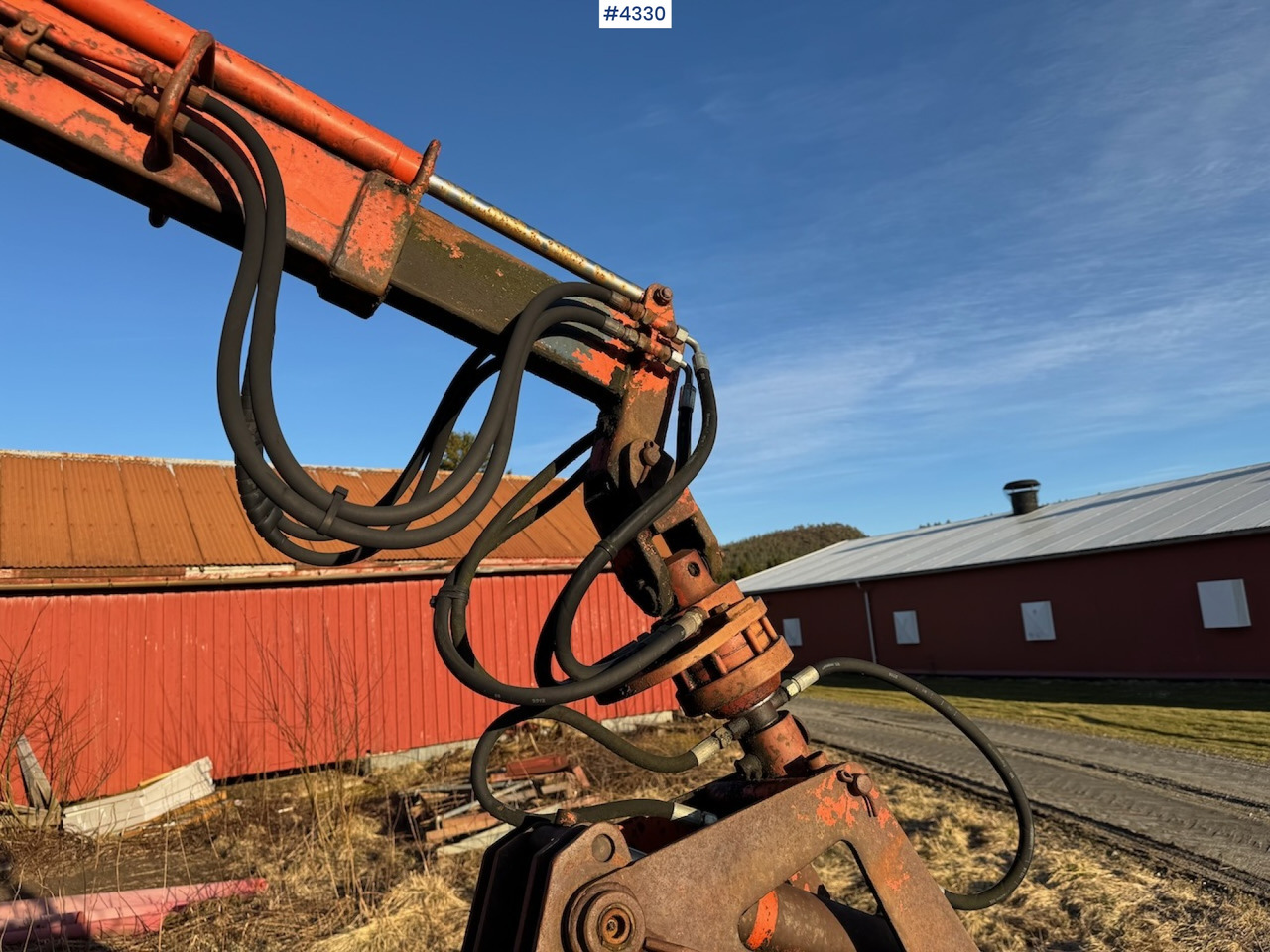 Tractor 1981 Ford 6610 m/ FMV tømmerkran og tvillinghjul: foto 13