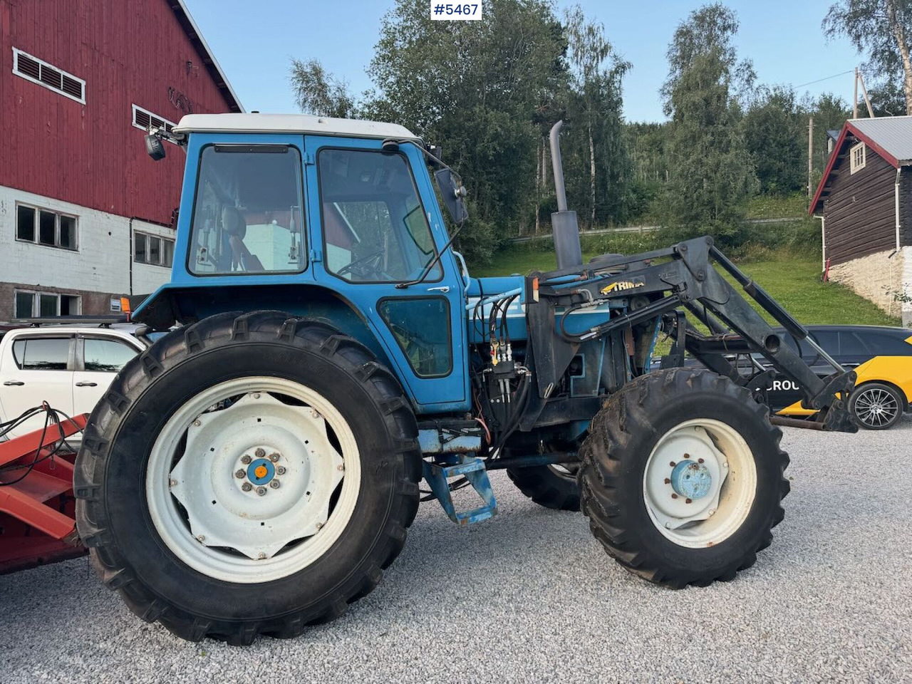 1983 Ford 7710 4x4 w/ frontloader - Tractor: foto 3 1983 Ford 7710 4x4 w/ frontloader - Tractor: foto 3