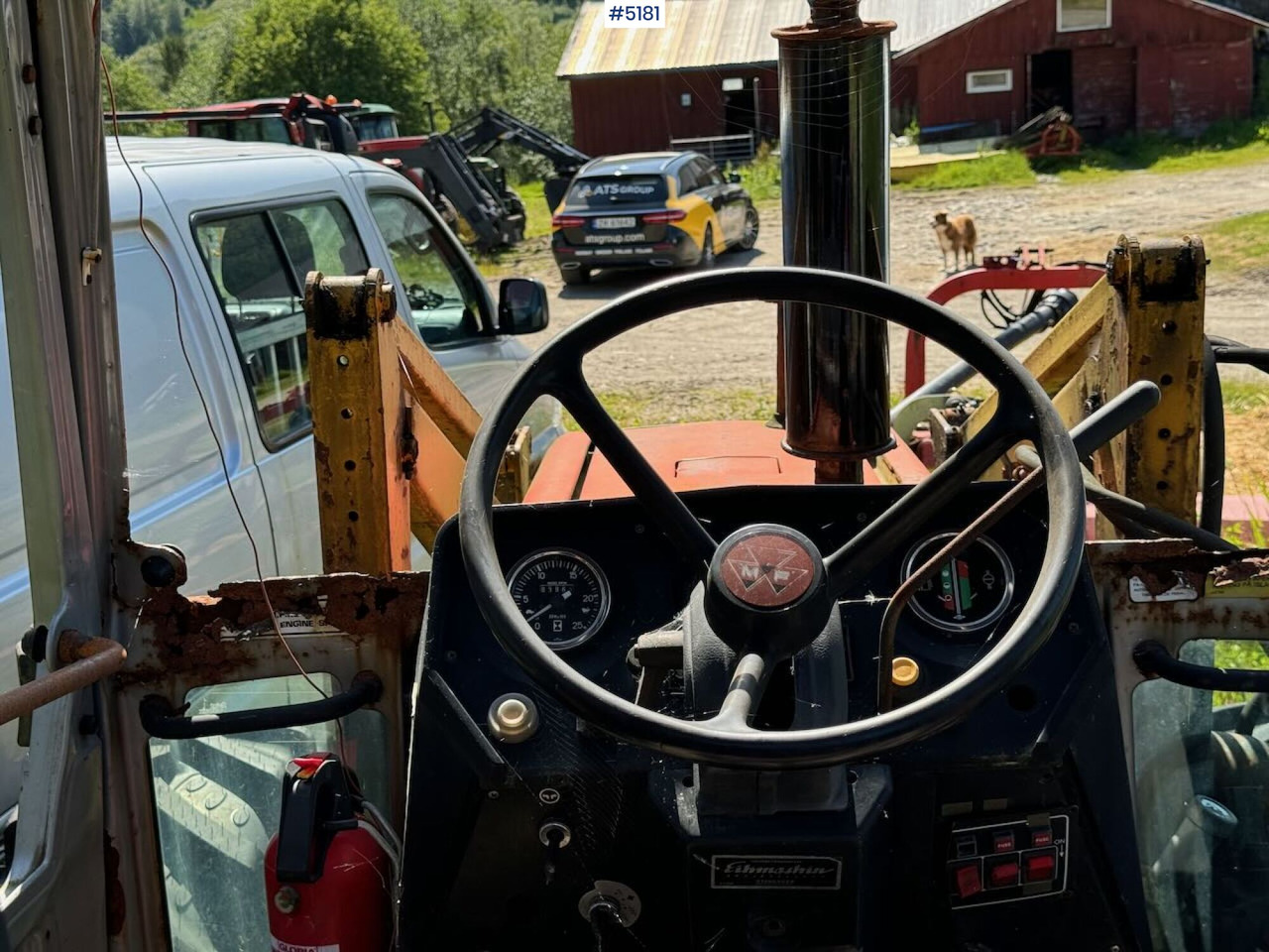 Tractor 1985 Massey Ferguson 675 4x4 share tractor: foto 10