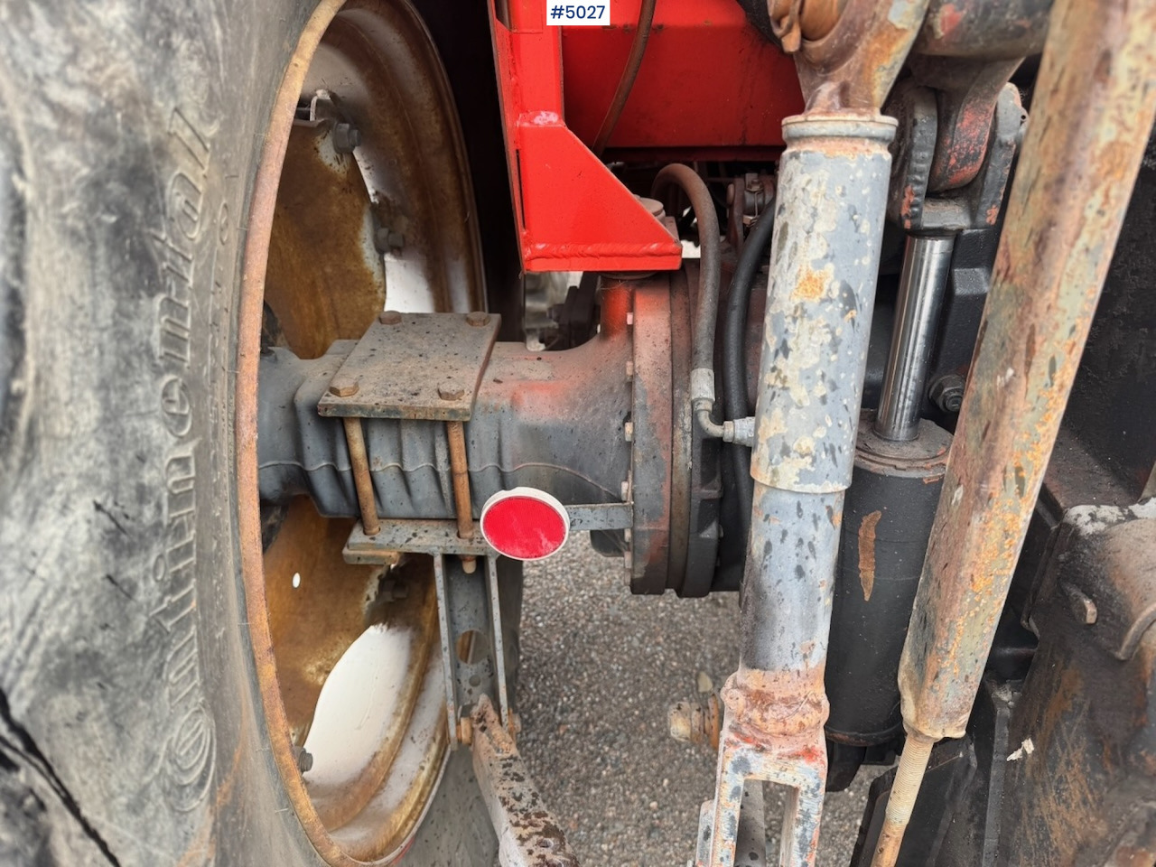 Tractor 1985 Volvo Valmet 805 Turbo 4x4 w/ Front loader: foto 18