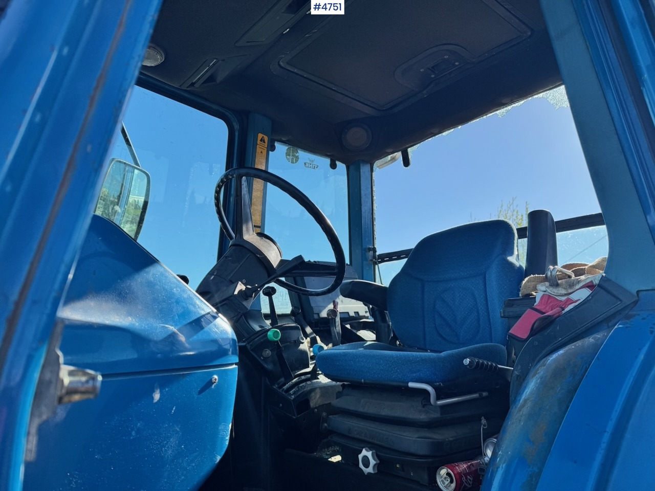 Tractor 1987 Ford 6610 4x4 w/ Front loader.: foto 14