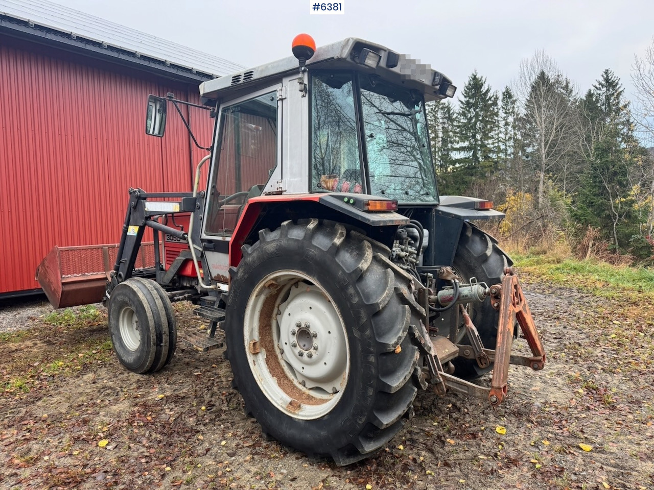 1987 Massey Ferguson 3050 w/ Front loader and twin wheels. - Tractor: foto 3 1987 Massey Ferguson 3050 w/ Front loader and twin wheels. - Tractor: foto 3