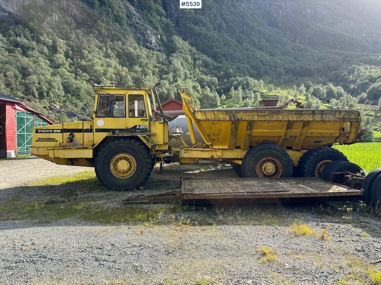 1989 Volvo A 20 6x6. - Dúmper articulado: foto 1 1989 Volvo A 20 6x6. - Dúmper articulado: foto 1