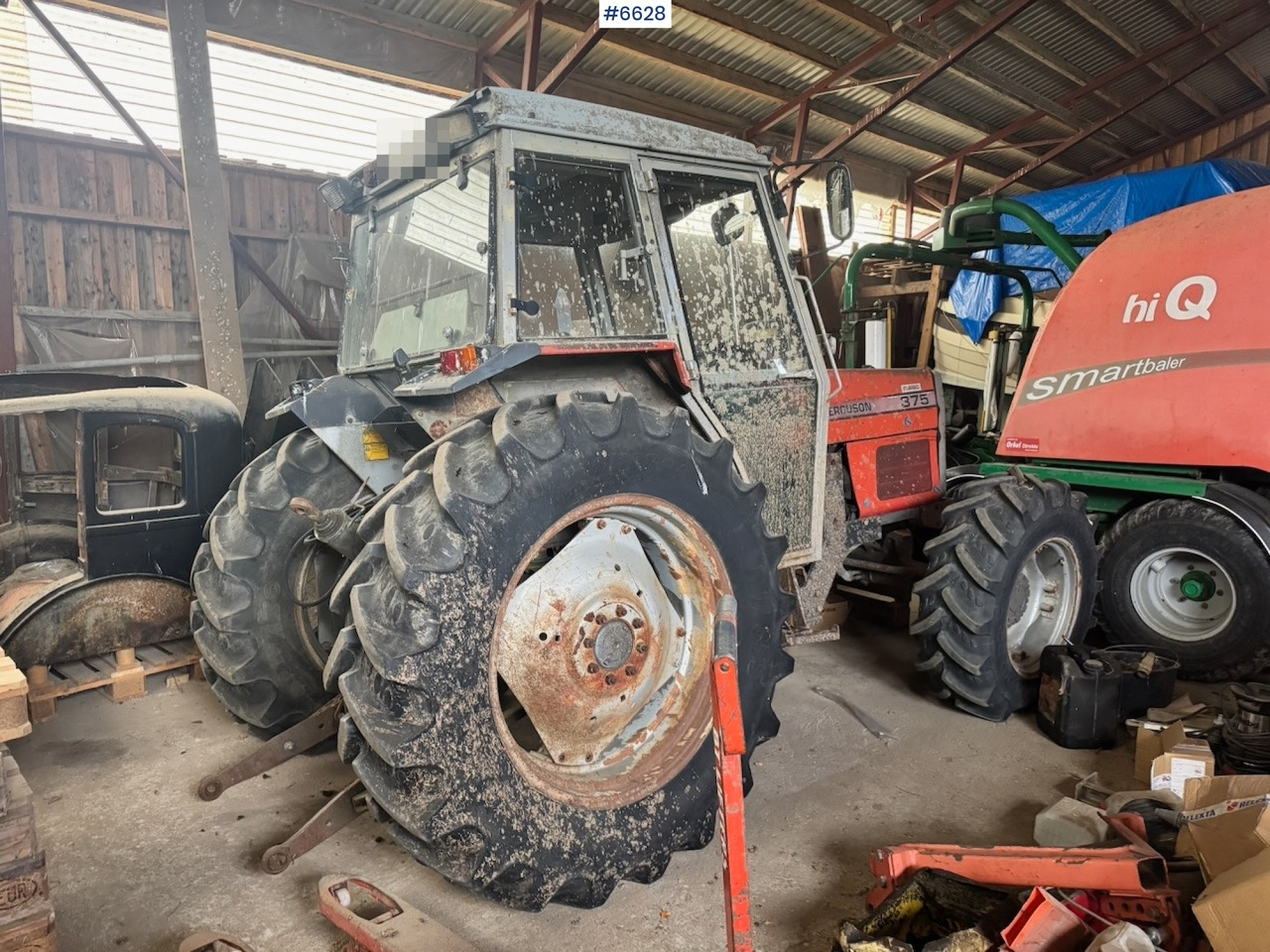 1990 Massey Ferguson 375 4x4 Tractor. - Tractor: foto 4 1990 Massey Ferguson 375 4x4 Tractor. - Tractor: foto 4