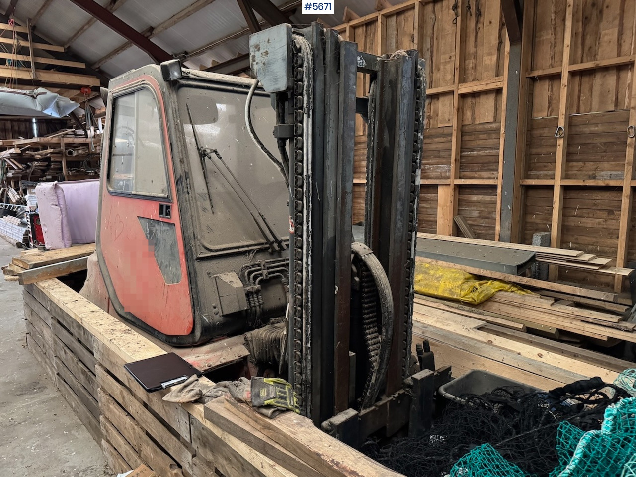 1991 Linde H-40 D. - Carretilla elevadora: foto 4 1991 Linde H-40 D. - Carretilla elevadora: foto 4