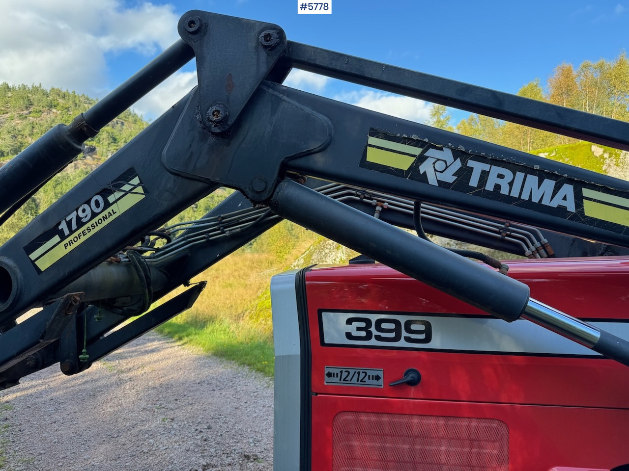 Tractor 1995 Massey Ferguson 399 w/ front loader.: foto 13 Tractor 1995 Massey Ferguson 399 w/ front loader.: foto 13