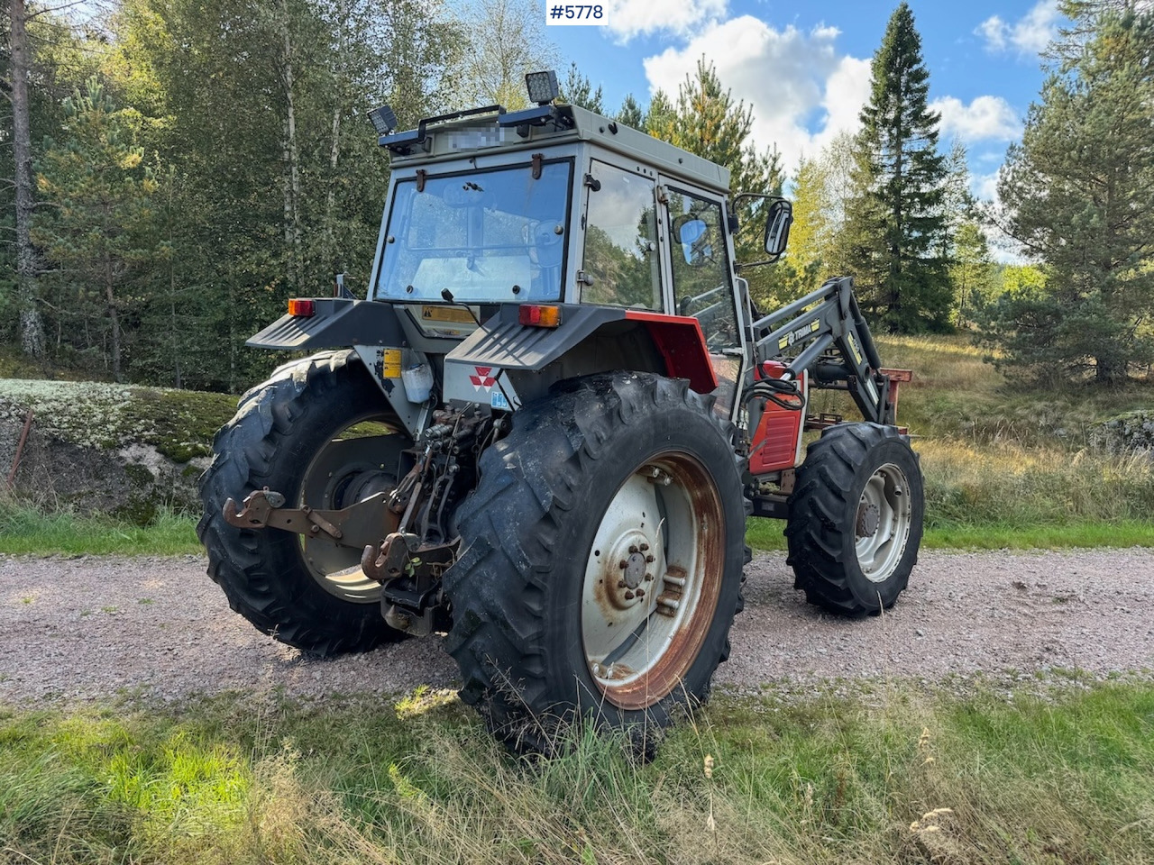 Tractor 1995 Massey Ferguson 399 w/ front loader.: foto 9 Tractor 1995 Massey Ferguson 399 w/ front loader.: foto 9