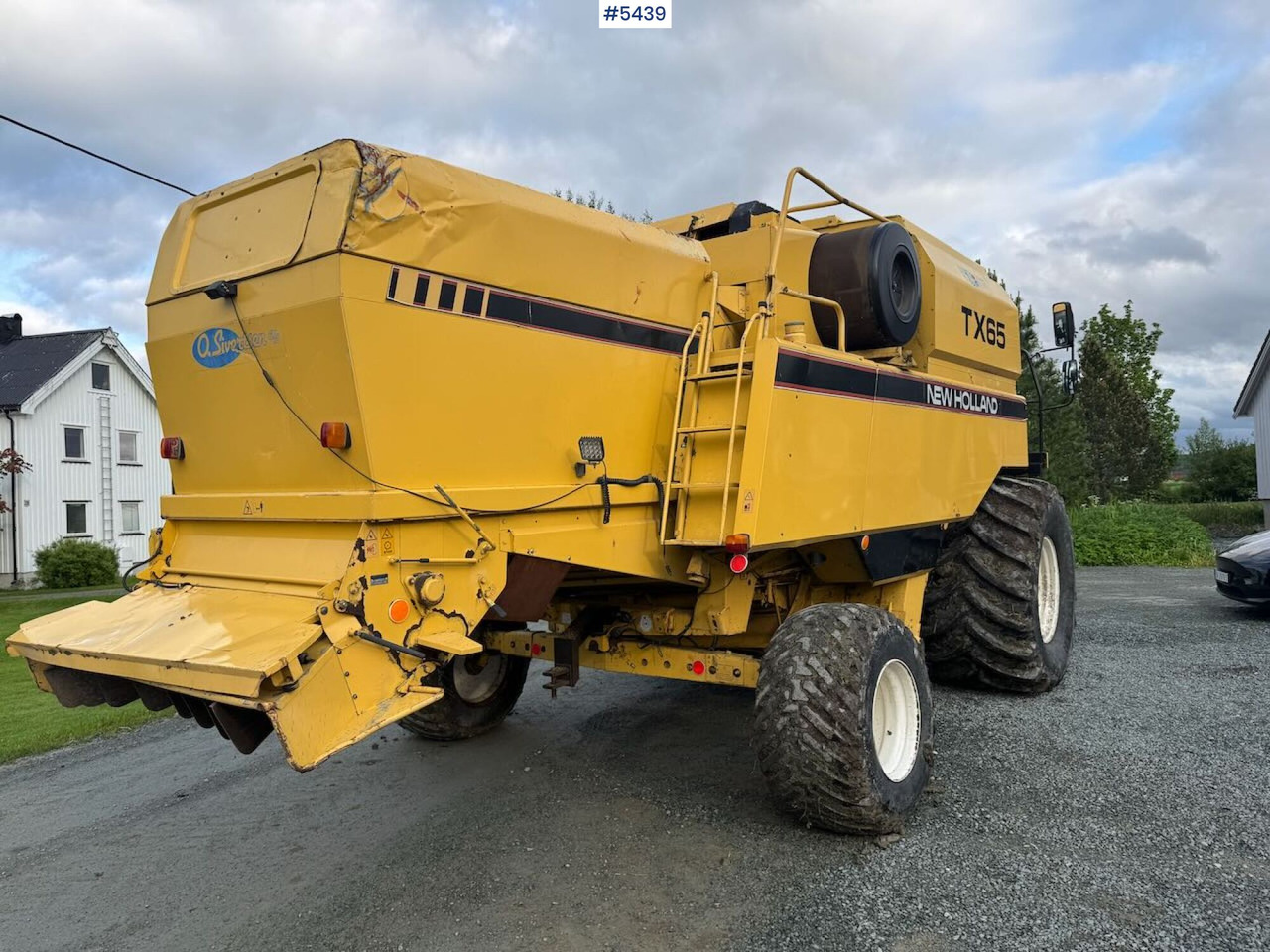 Cosechadora de granos 1995 New Holland TX65 m/ 20 fot skjærebord og henger: foto 6