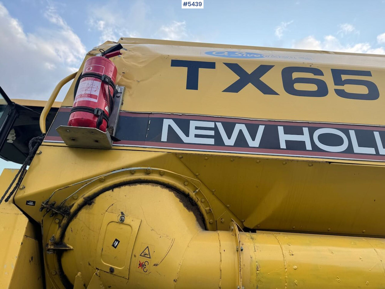 Cosechadora de granos 1995 New Holland TX65 m/ 20 fot skjærebord og henger: foto 12