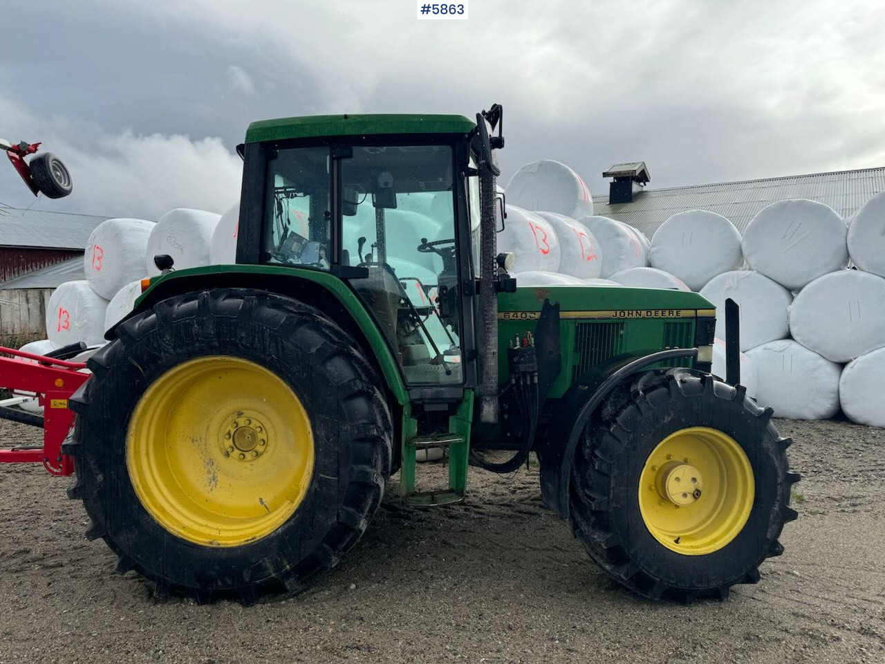 1996 John Deere 6400 4x4 w/ front loader. - Tractor: foto 4 1996 John Deere 6400 4x4 w/ front loader. - Tractor: foto 4