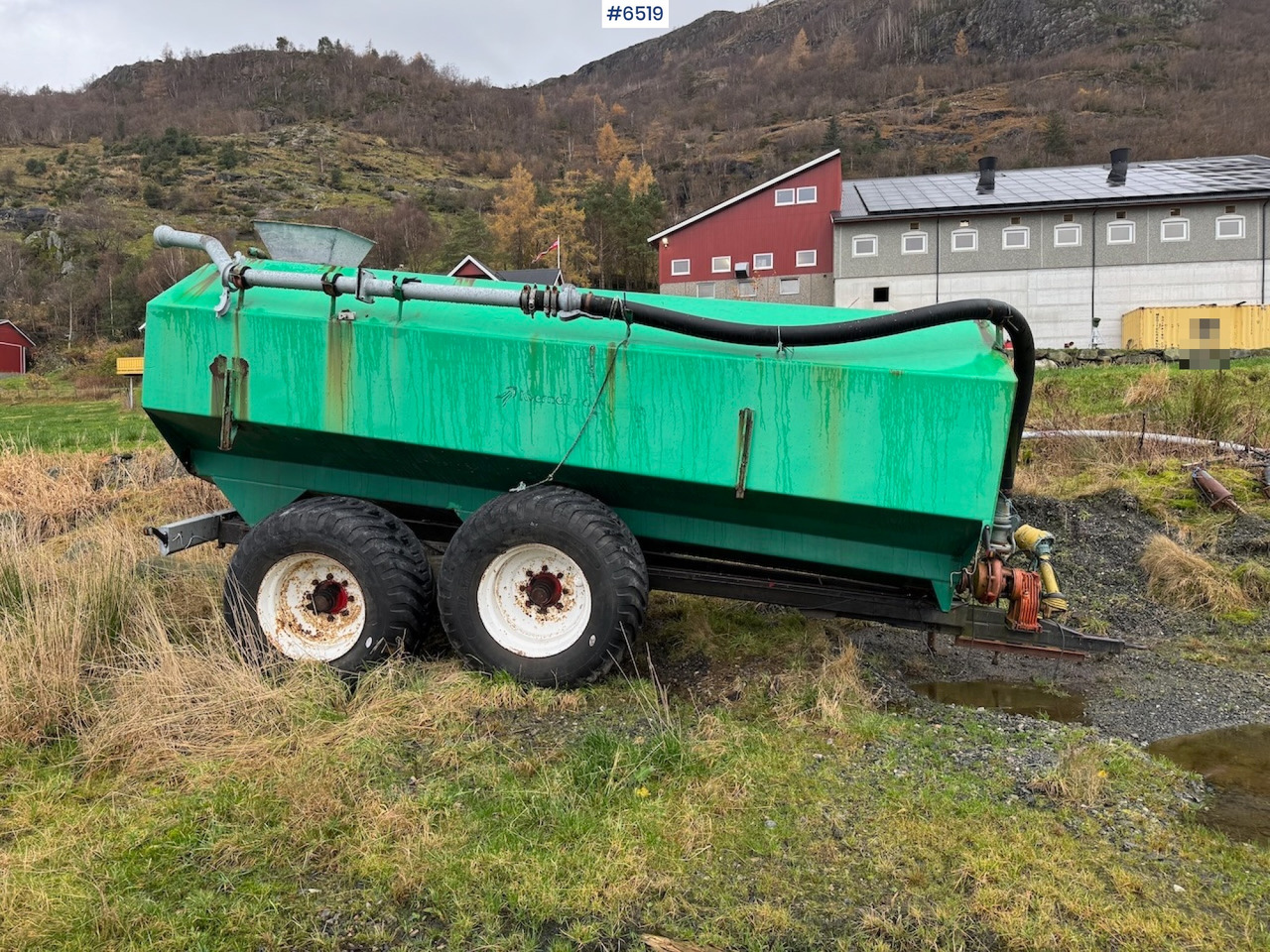 1997 Moi Guffen 15,000 liters w/ cannon. - Cuba de purín: foto 5 1997 Moi Guffen 15,000 liters w/ cannon. - Cuba de purín: foto 5