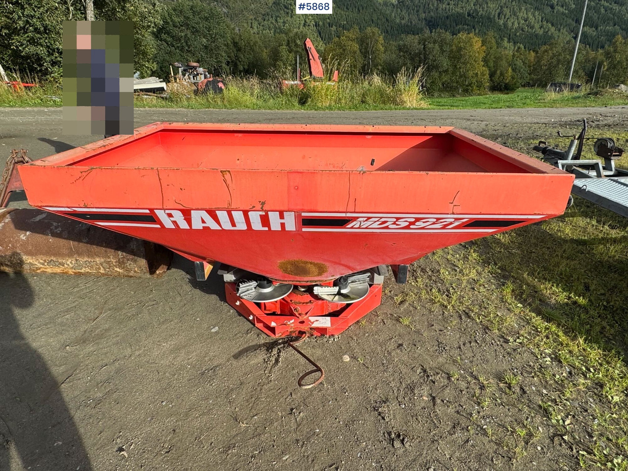 1997 Rauch MDS 921 Fertilizer spreader, partial repair project - Esparcidor de fertilizantes: foto 1 1997 Rauch MDS 921 Fertilizer spreader, partial repair project - Esparcidor de fertilizantes: foto 1