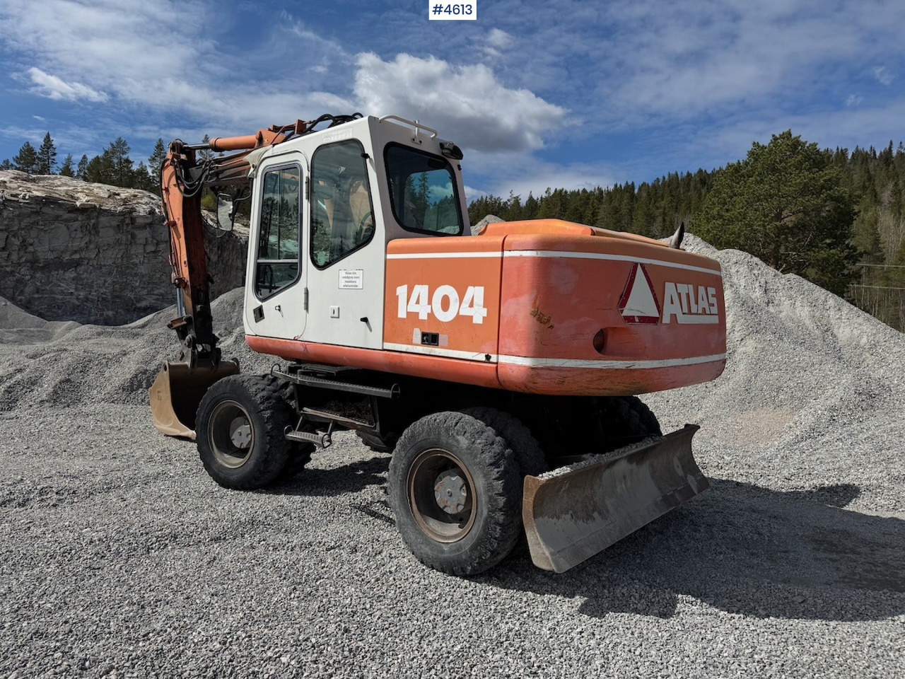 2001 Atlas 1404 Watch video! - Excavadora: foto 3 2001 Atlas 1404 Watch video! - Excavadora: foto 3