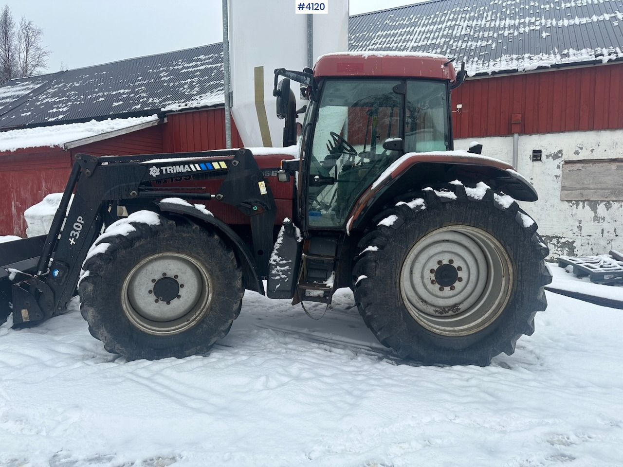 2002 CASE MX 135 MAXXUM 4x4 tractor with front loader. - Tractor: foto 2 2002 CASE MX 135 MAXXUM 4x4 tractor with front loader. - Tractor: foto 2
