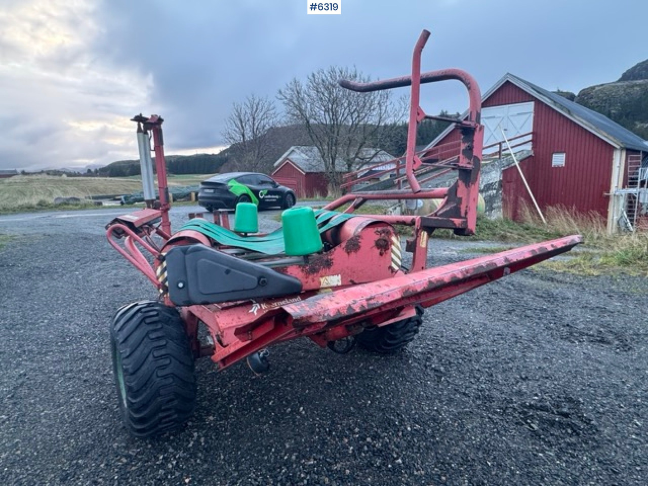 2002 Kverneland UN 7515 round bale wrapper - Maquinaria de henificación: foto 3 2002 Kverneland UN 7515 round bale wrapper - Maquinaria de henificación: foto 3