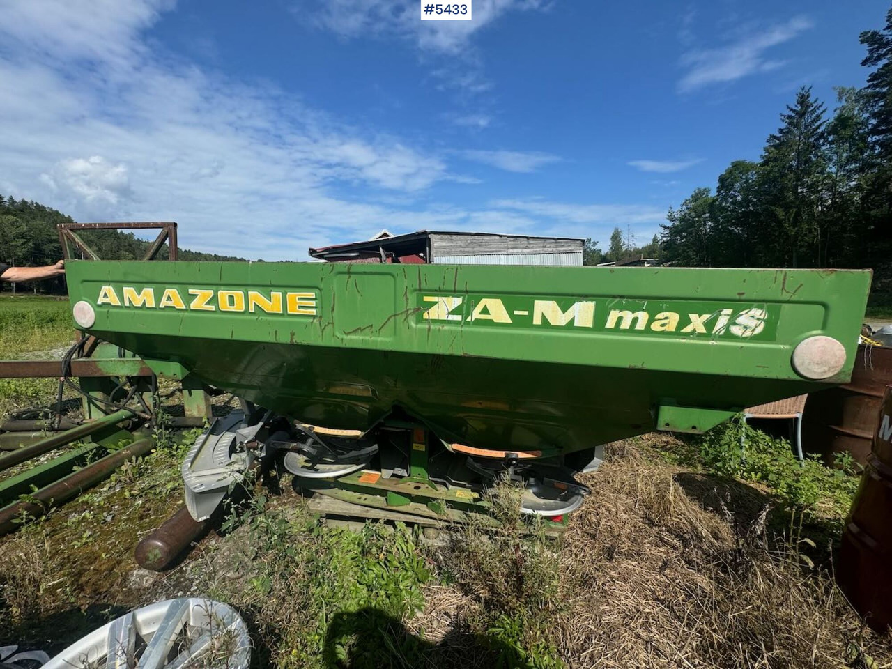 2003 Amazone ZA-M 1500 - Esparcidor de fertilizantes: foto 5 2003 Amazone ZA-M 1500 - Esparcidor de fertilizantes: foto 5