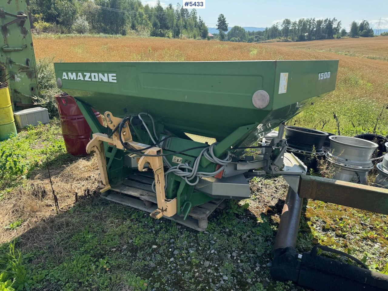 2003 Amazone ZA-M 1500 - Esparcidor de fertilizantes: foto 1 2003 Amazone ZA-M 1500 - Esparcidor de fertilizantes: foto 1