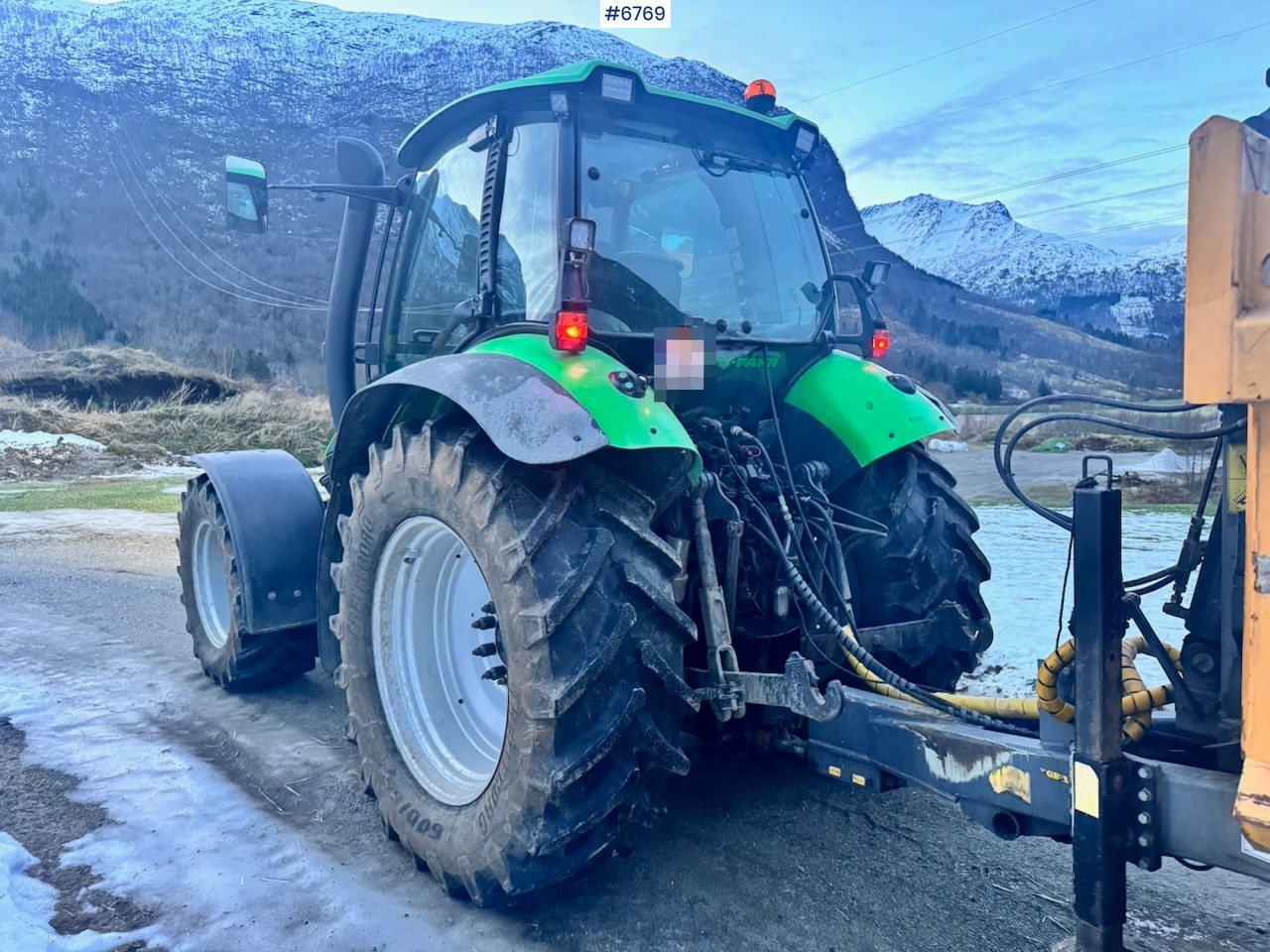 2003 Deutz Fahr Agrotron 150 with front weight - Tractor: foto 5 2003 Deutz Fahr Agrotron 150 with front weight - Tractor: foto 5