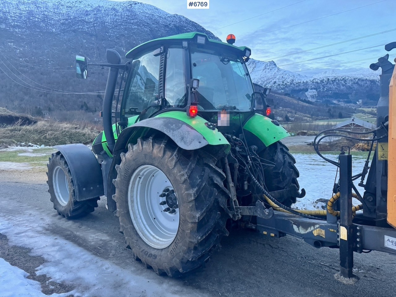 2003 Deutz Fahr Agrotron 150 with front weight - Tractor: foto 4 2003 Deutz Fahr Agrotron 150 with front weight - Tractor: foto 4