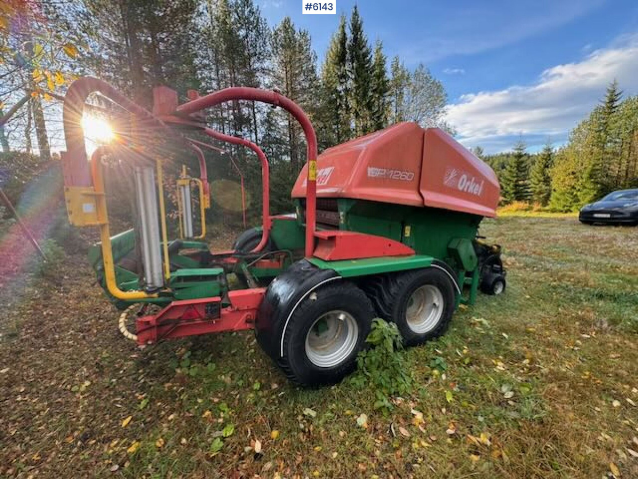 2004 Orkel 1260 combination baler-wrapper - Maquinaria de henificación: foto 3 2004 Orkel 1260 combination baler-wrapper - Maquinaria de henificación: foto 3